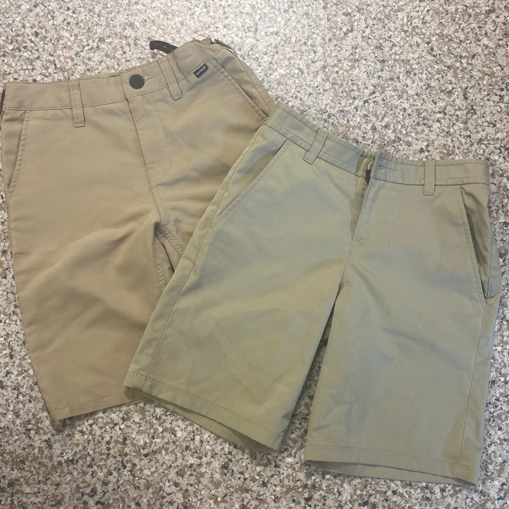 Boys khaki shorts